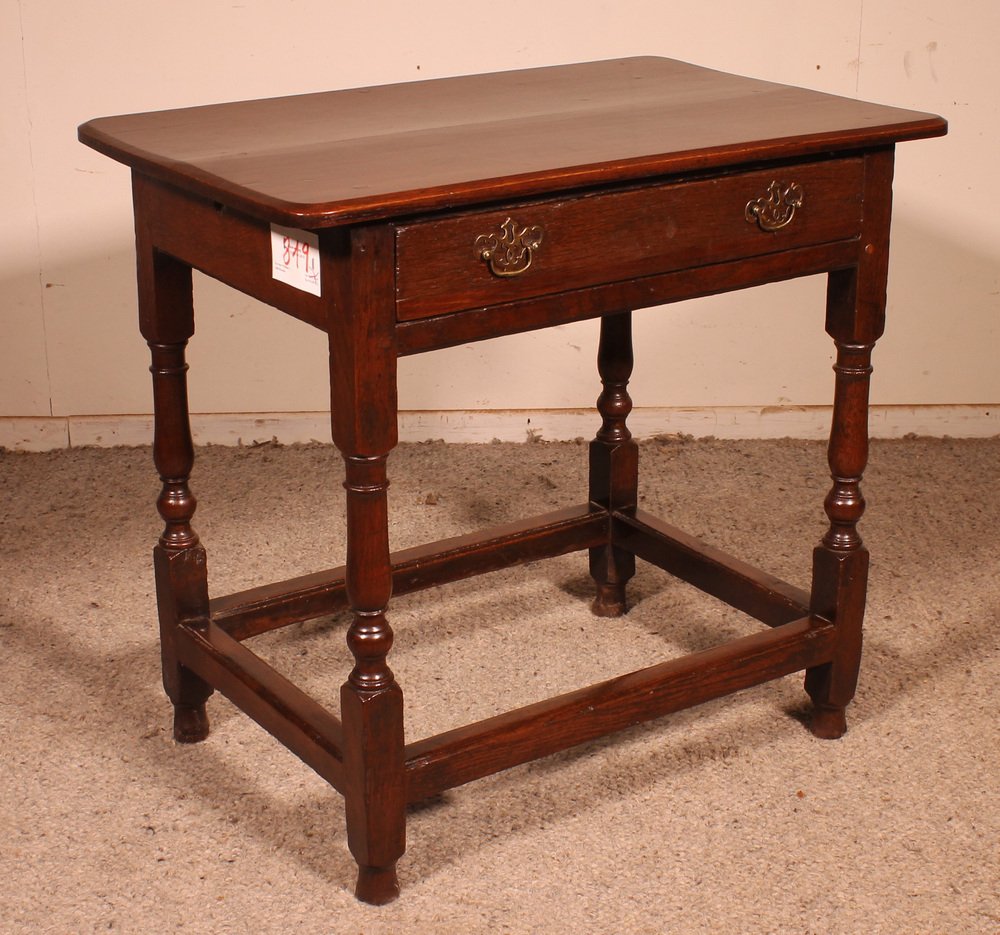 18th Century Oak Side Table