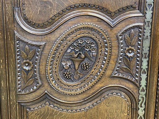 18th Century Oak Wedding Cabinet-QYF-1450811