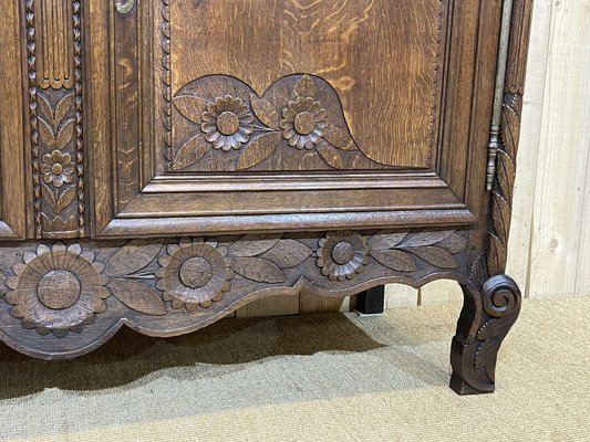 18th Century Oak Wedding Cabinet-QYF-1450811