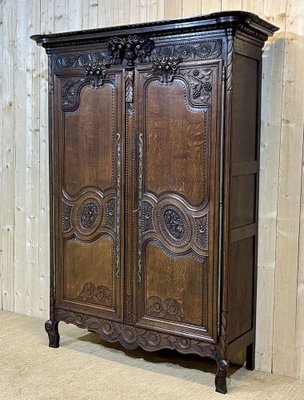 18th Century Oak Wedding Cabinet-QYF-1450811