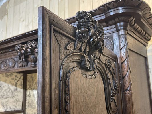 18th Century Oak Wedding Cabinet-QYF-1450811