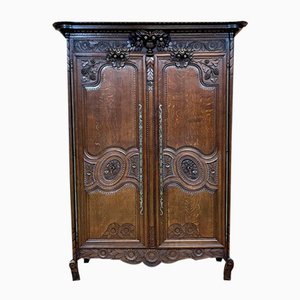 18th Century Oak Wedding Cabinet-QYF-1450811