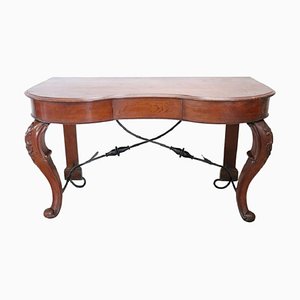 18th Century Oak Wood Console Table-DCO-1408202