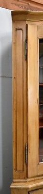 18th Century Pine Corner Bookcase-RVK-736781