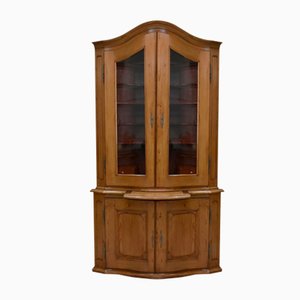 18th Century Pine Corner Bookcase-RVK-736781