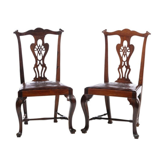 18th Century Portuguese Chairs, Set of 2