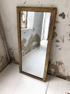 18th Century Rectangular Mirror-LCU-689634