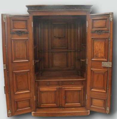 18th Century Regency Castle Wardrobe-KMQ-698463