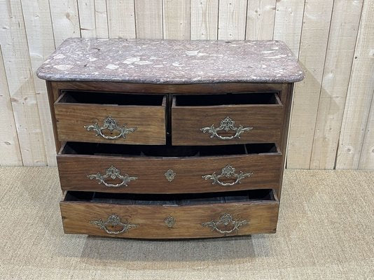 18th Century Regency Rosewood Dresser with Marble Top-QYF-1180532