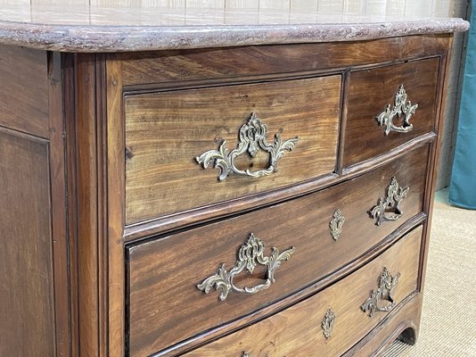 18th Century Regency Rosewood Dresser with Marble Top-QYF-1180532