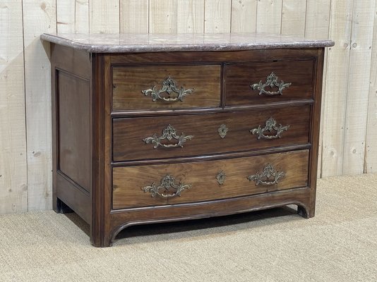 18th Century Regency Rosewood Dresser with Marble Top-QYF-1180532