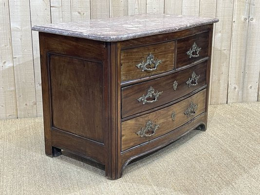 18th Century Regency Rosewood Dresser with Marble Top-QYF-1180532