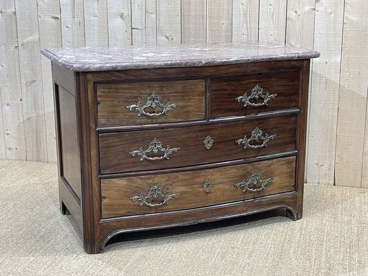 18th Century Regency Rosewood Dresser with Marble Top-QYF-1180532