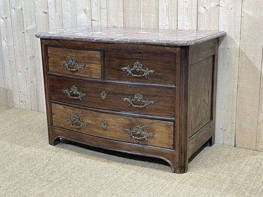 18th Century Regency Rosewood Dresser with Marble Top-QYF-1180532