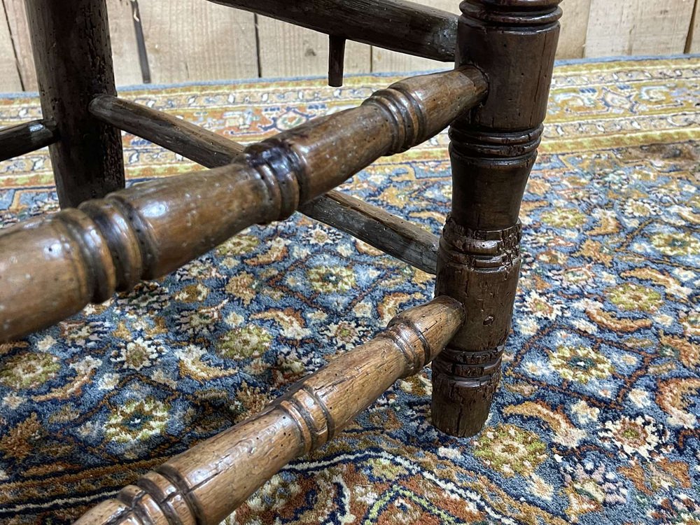 18th Century Rustic Armchair in Cherry and Chestnut