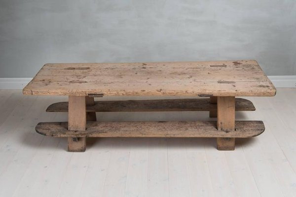 18th Century Rustic Farmhouse Table-MJF-931187