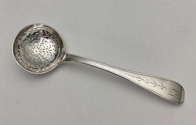 18th Century Silver Sprinkling Spoon Farmers General-QKG-1758615