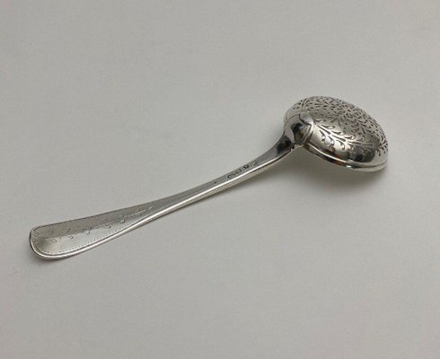 18th Century Silver Sprinkling Spoon Farmers General-QKG-1758615