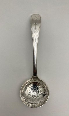 18th Century Silver Sprinkling Spoon Farmers General-QKG-1758615