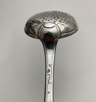 18th Century Silver Sprinkling Spoon Farmers General-QKG-1758615