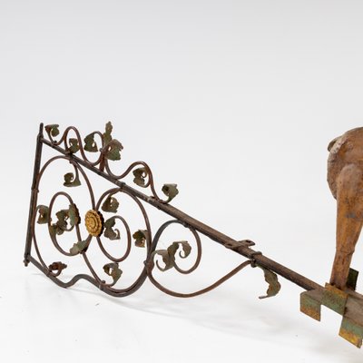 18th Century South German Sign Bracket with Reindeer-VEI-1272946