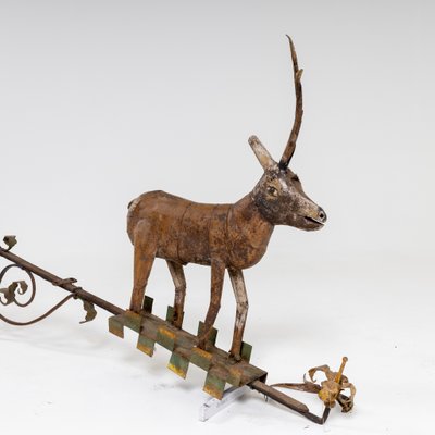 18th Century South German Sign Bracket with Reindeer-VEI-1272946