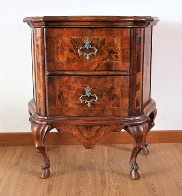 18th Century Style Bedside Tables, 1990s, Set of 2-IYX-1430692