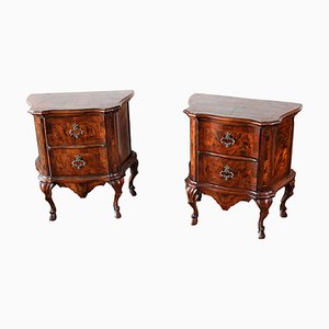 18th Century Style Bedside Tables, 1990s, Set of 2-IYX-1430692