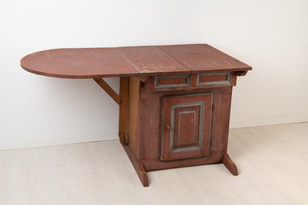 18th Century Swedish Extendable Wall Table-MJF-931284