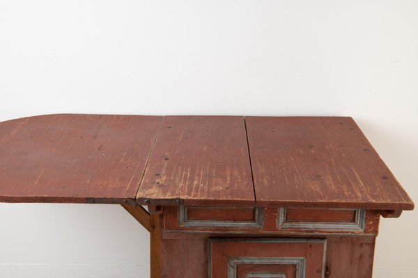 18th Century Swedish Extendable Wall Table-MJF-931284