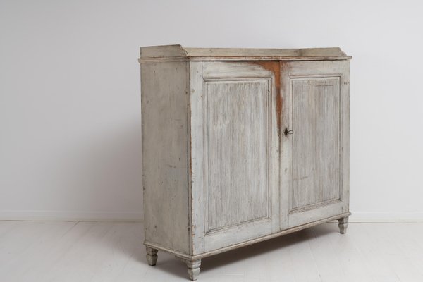 18th Century Swedish Neoclassic Light Grey Sideboard-MJF-1114296