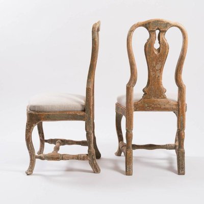 18th Century Swedish Rococo Chairs, Set of 2-MJF-931302