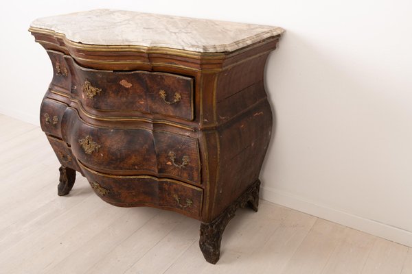 18th Century Swedish Rococo Chest of Drawers-MJF-931196