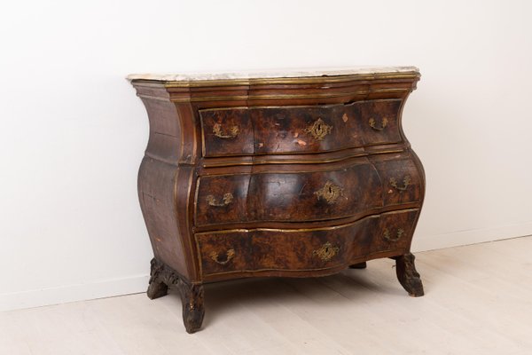 18th Century Swedish Rococo Chest of Drawers-MJF-931196