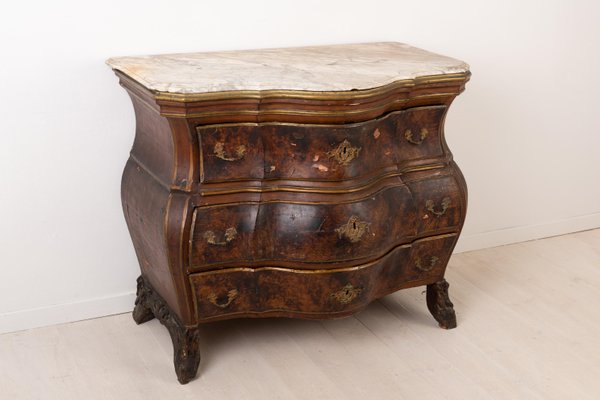 18th Century Swedish Rococo Chest of Drawers-MJF-931196