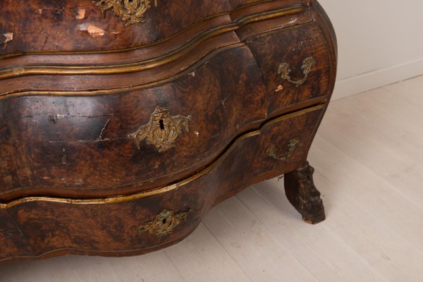 18th Century Swedish Rococo Chest of Drawers-MJF-931196