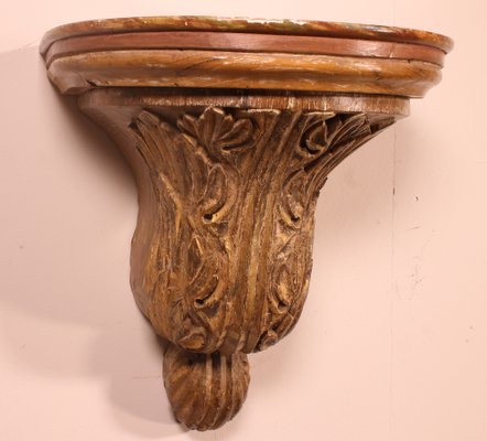 18th Century Wall Console in Wood-HPU-958641