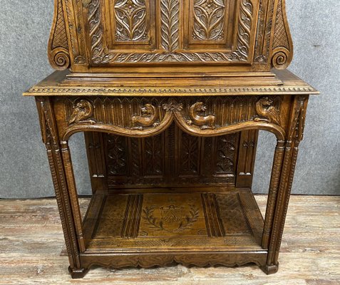 18th Century Walnut Cabinet, 1750s-MWB-1353030