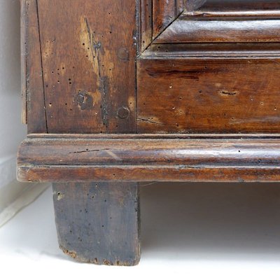 18th Century Walnut Chest of Drawers with Red Marble Top-JG-1785053