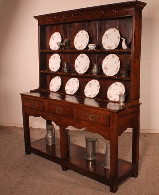 18th Century Welsh Oak Dresser-HPU-1318719