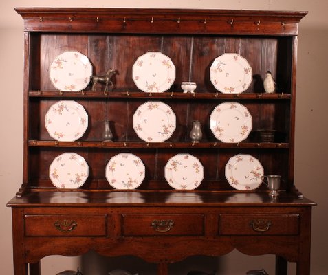 18th Century Welsh Oak Dresser-HPU-1318719