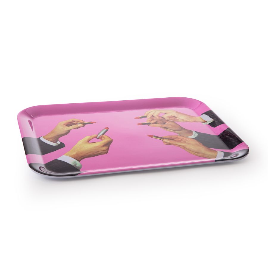 Melamine Tray Lipstick by Seletti #Pink