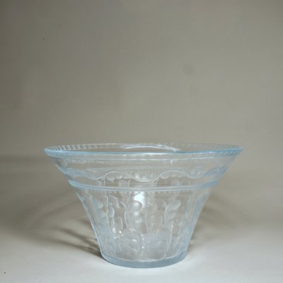 1920-30s Engraved Bowl in Glass Signed by Edward Hald for Orrefors, Sweden Signed with of He 67-29-SGX-1233697