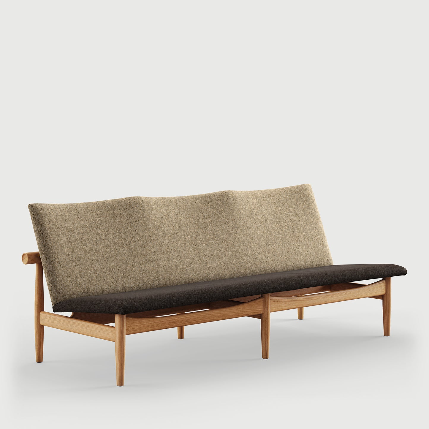 JAPAN SOFA | THREE SEATER - Two-tone