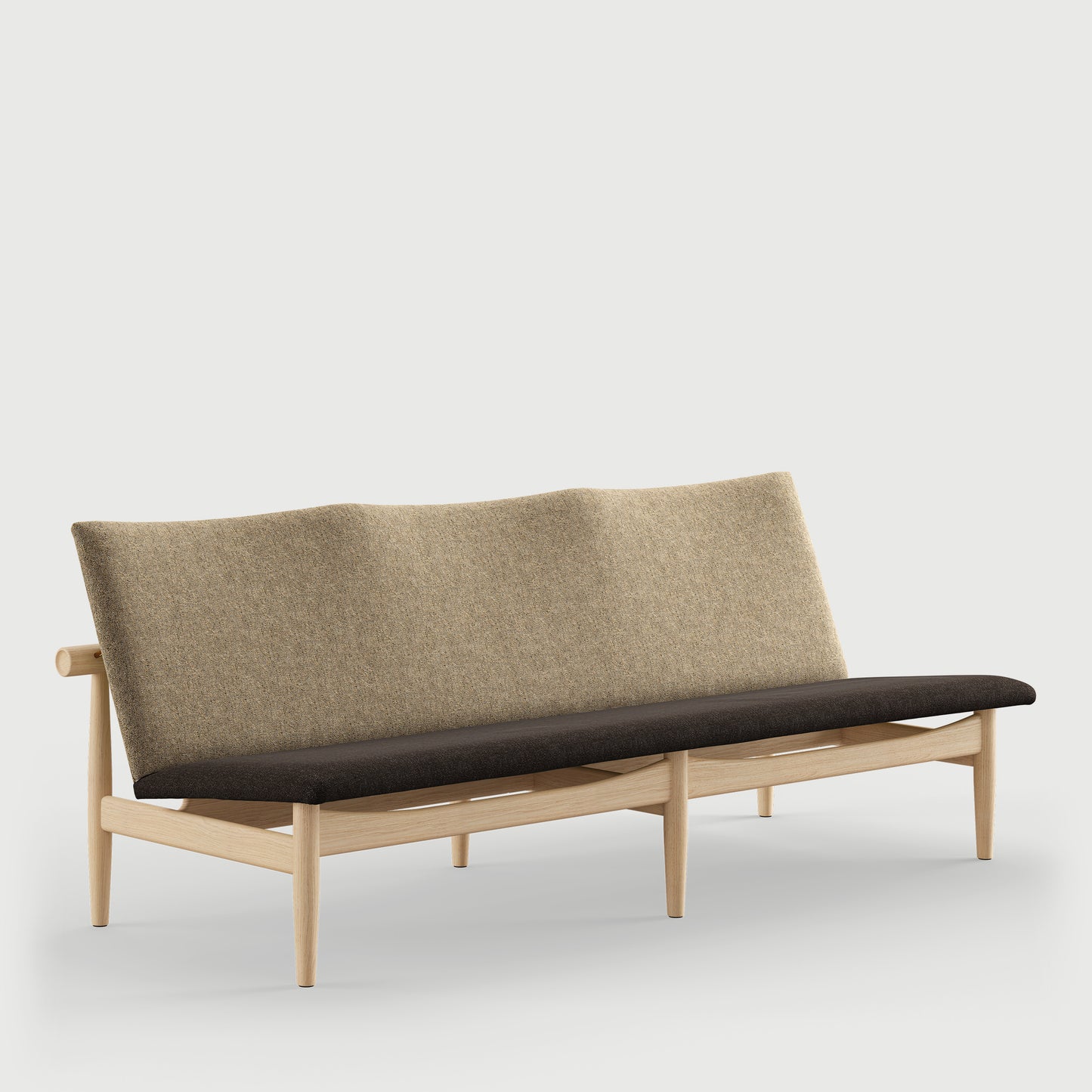 JAPAN SOFA | THREE SEATER - Two-tone