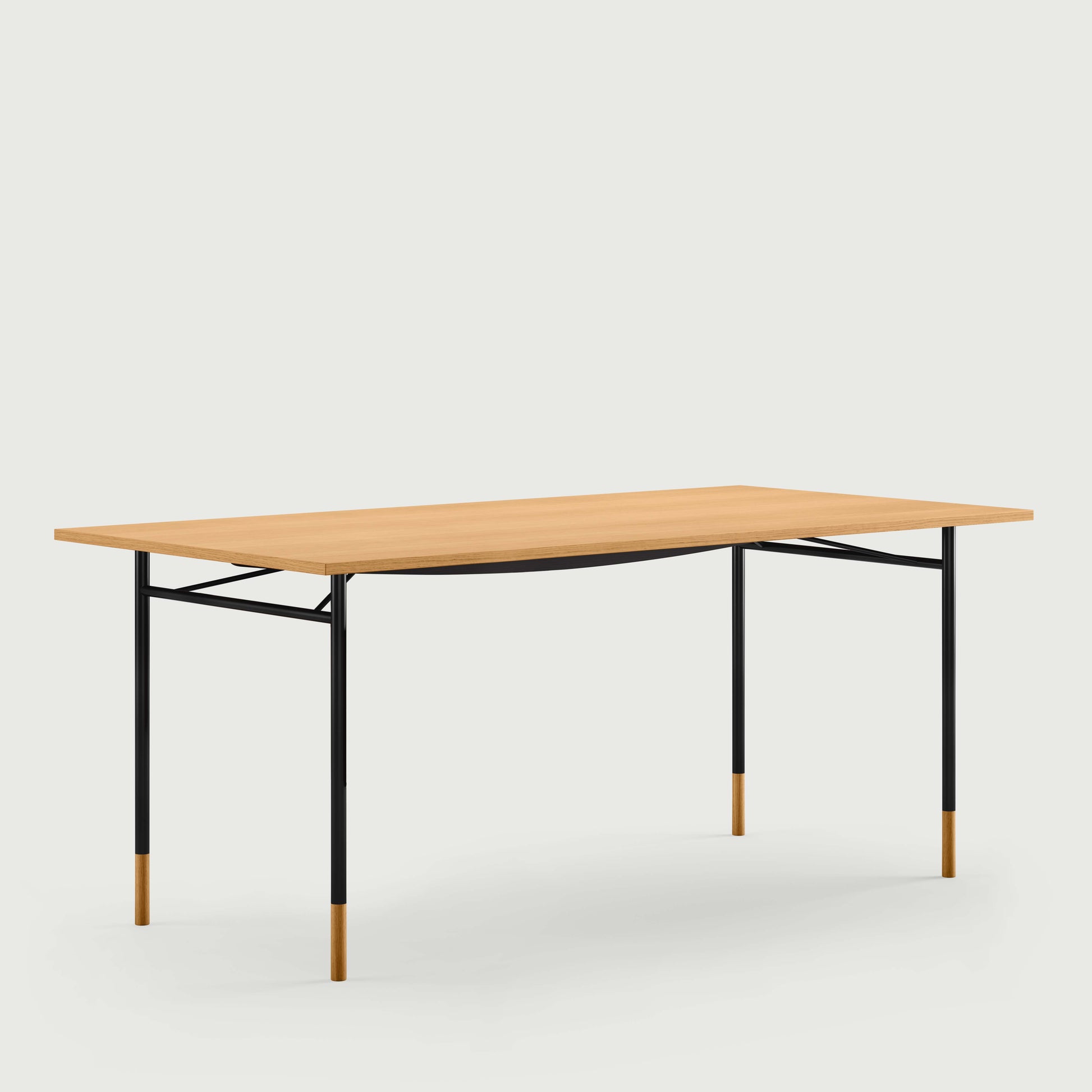 THE NYHAVN DESK by House of Finn Juhl #Oak Dark Oil/Black