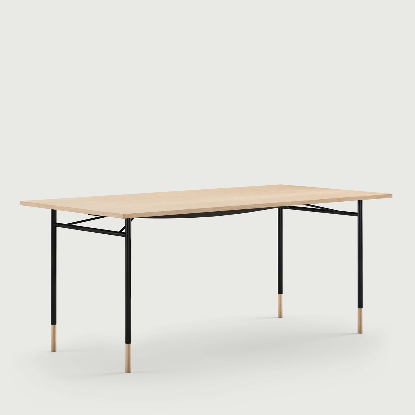 THE NYHAVN DESK by House of Finn Juhl #Oak Clear Oil/Black