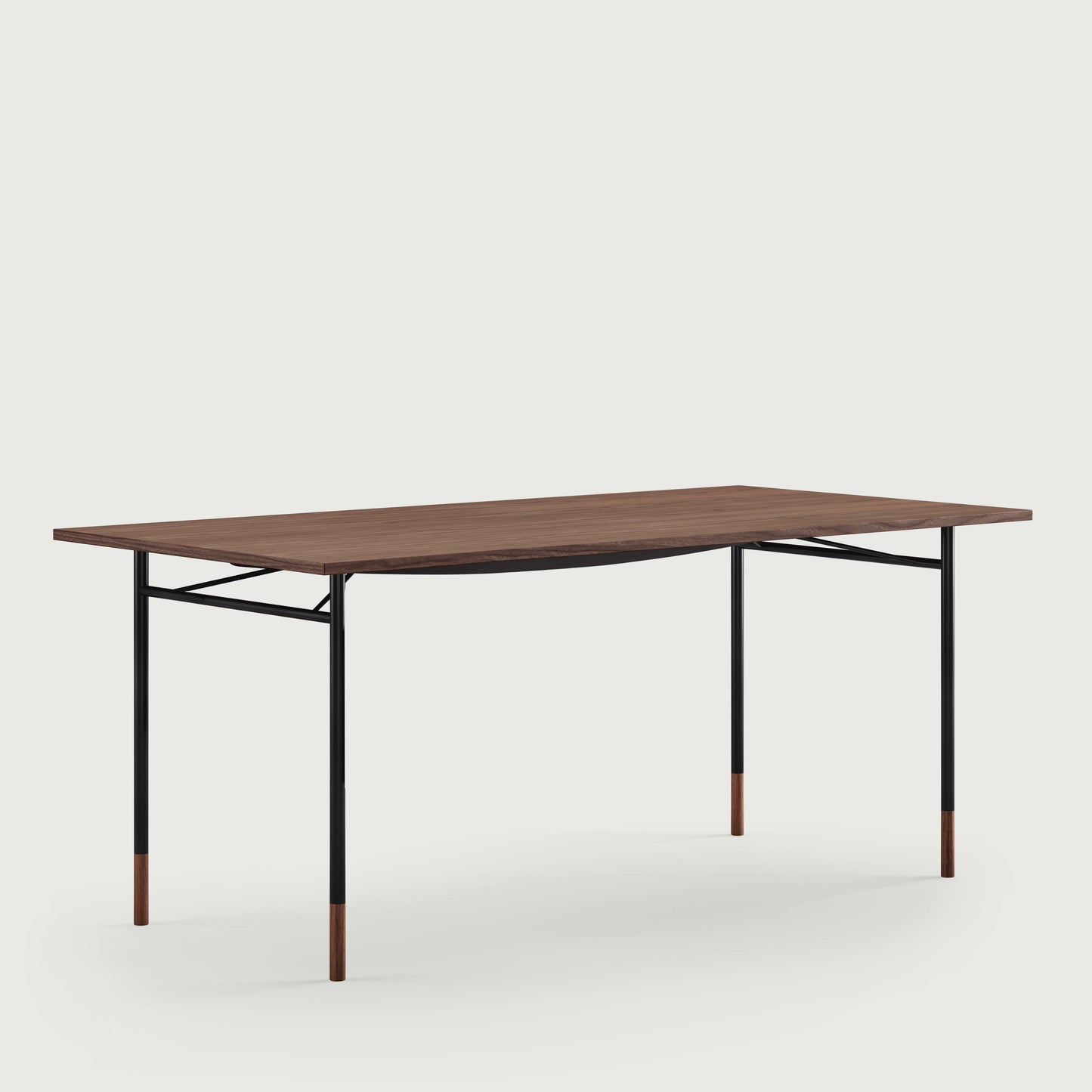 THE NYHAVN DESK by House of Finn Juhl #Walnut/Black