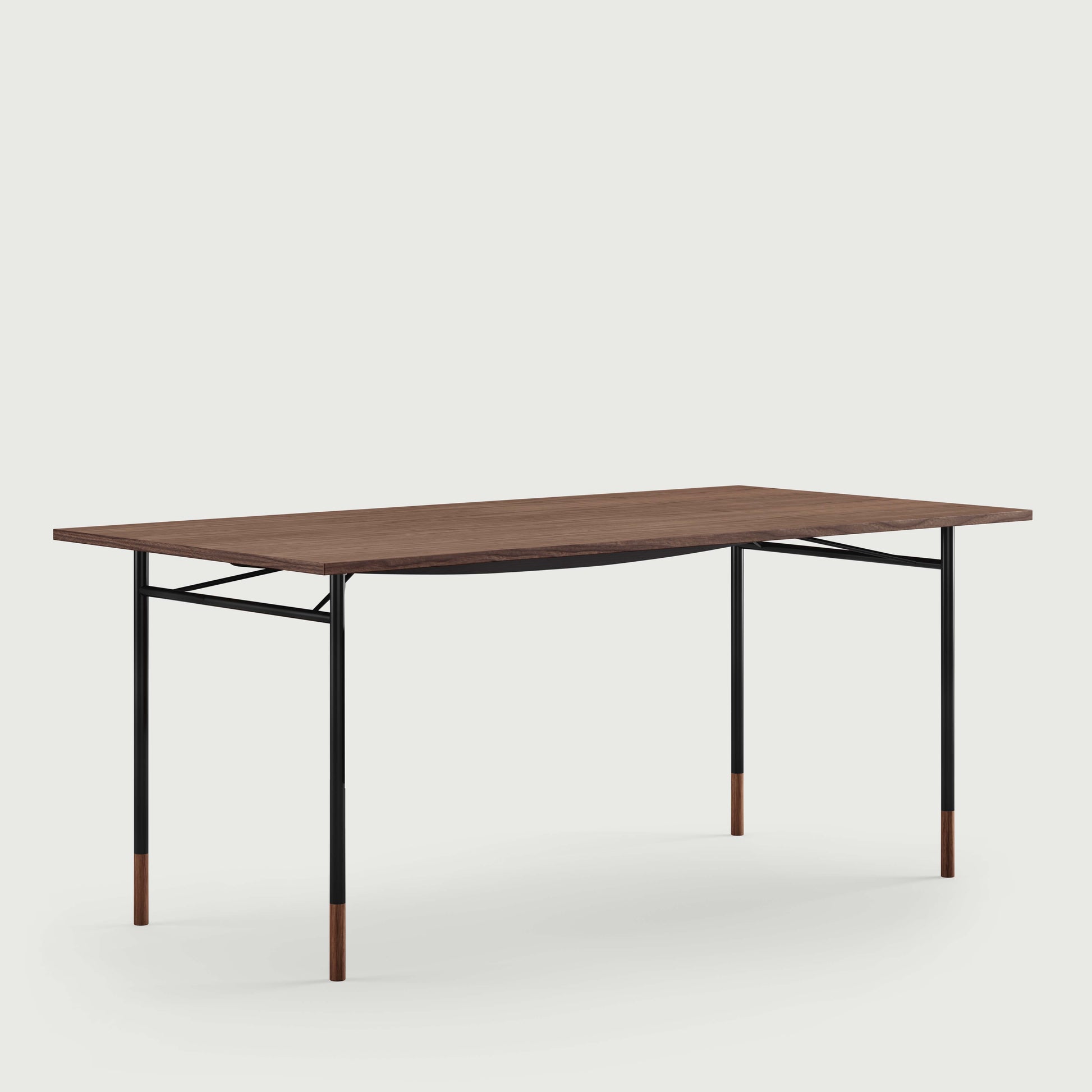 THE NYHAVN DESK by House of Finn Juhl #Walnut/Black