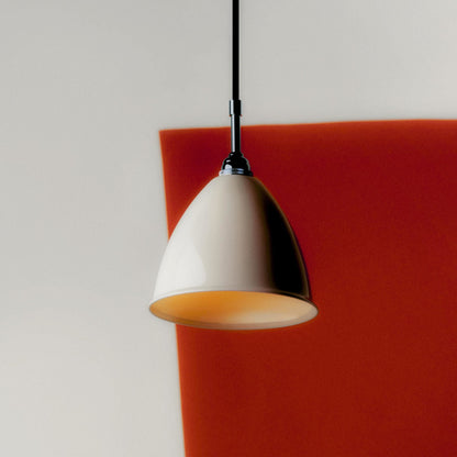 Bestlite BL9S Pendant Small Brass and Porcelain